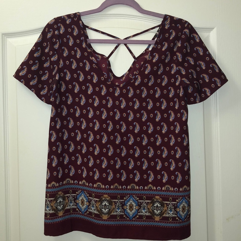 Short sleeve top